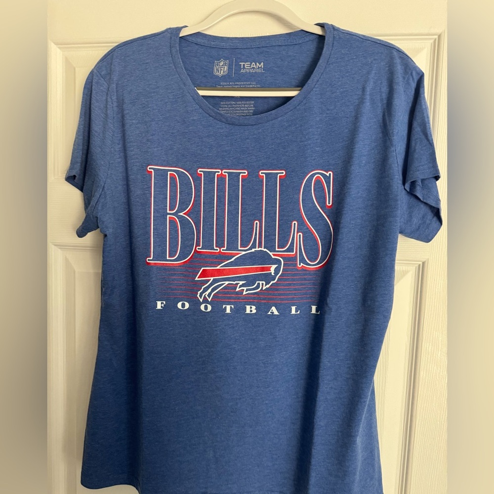 Buffalo Bills NFL Team Apparel Blue Shirt